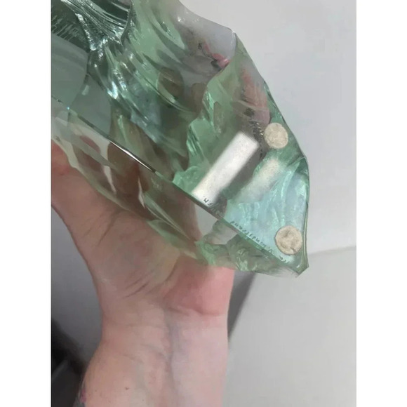 Vintage Kosta Boda Crystal Polar Bear Ice Block Sculpture Vickie Lindstrand - Picture 8 of 11